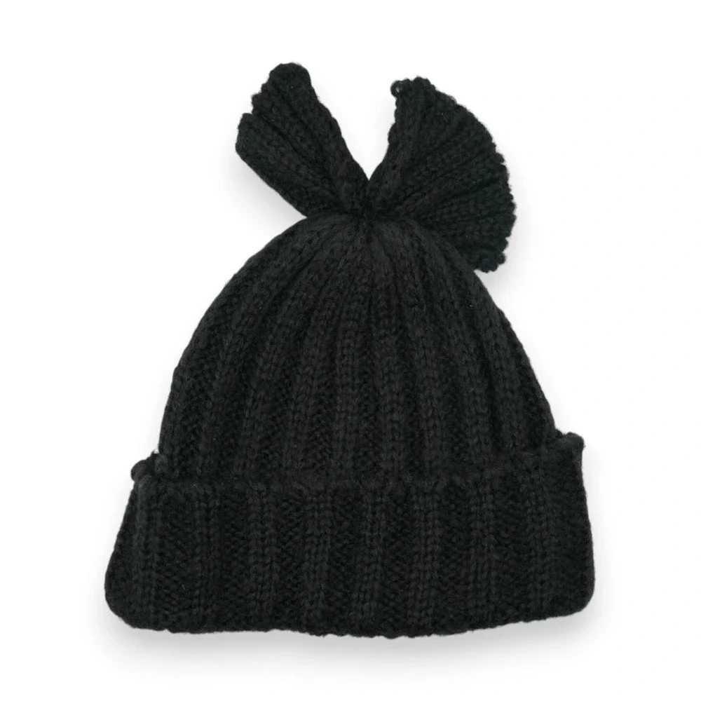 Betsy Johnson Winter Hat with Rhinestones ~ One Size ~ Black ~‎ 100% Acrylic